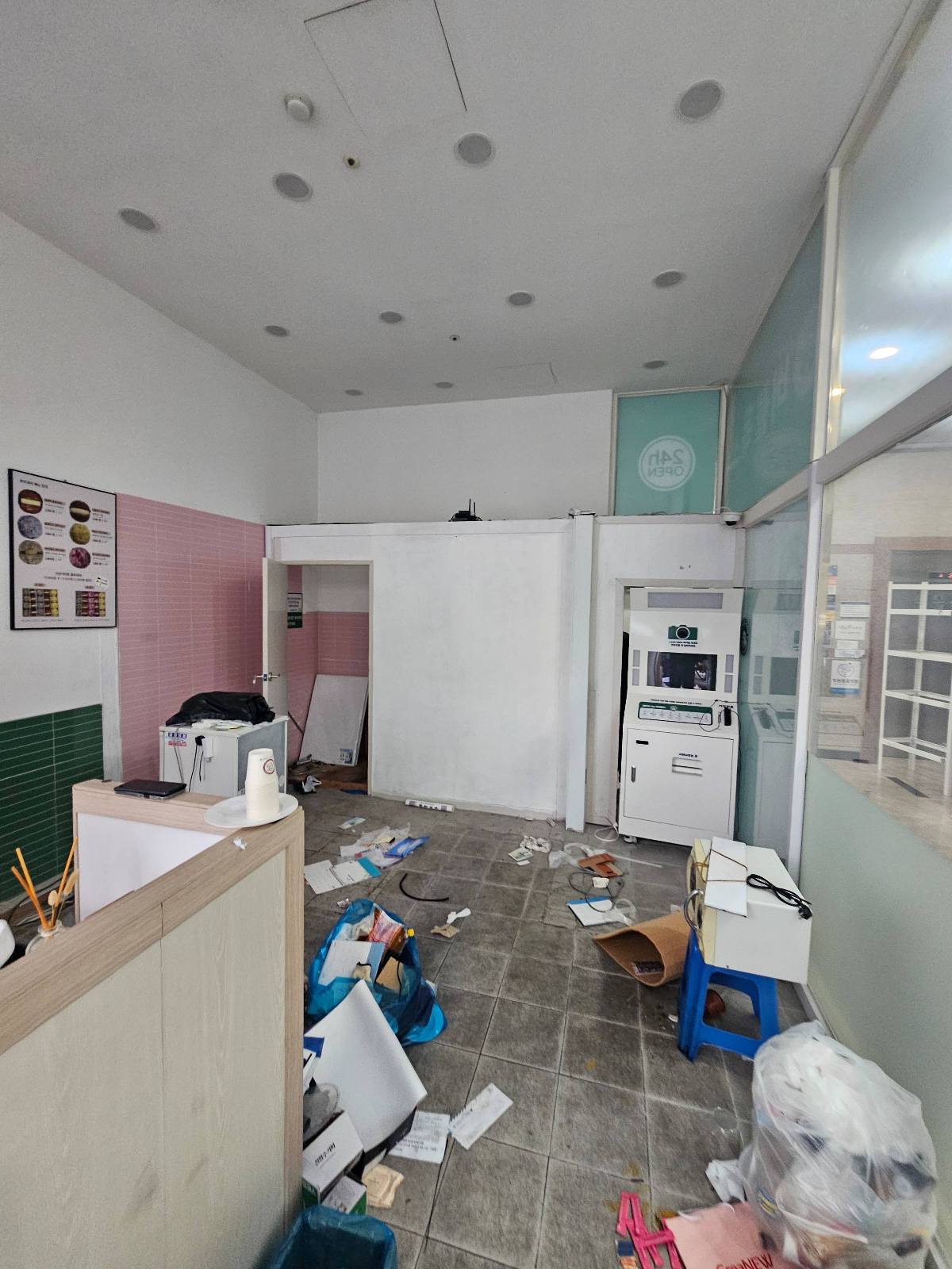 1층상가 철거 시공 전 사진
