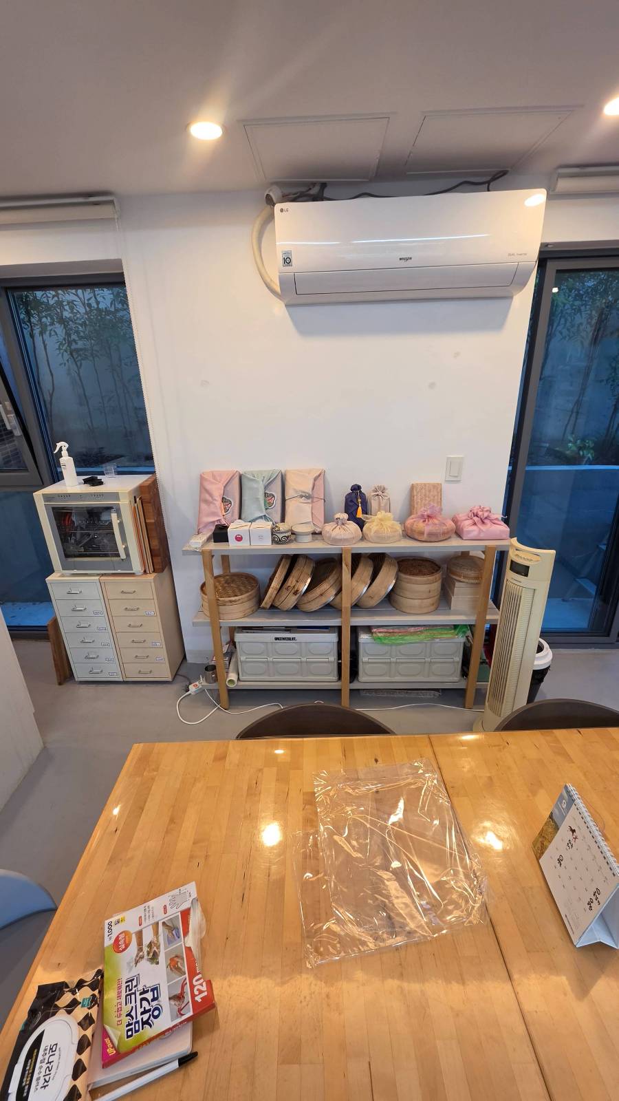 작은 평수의 떡 공방 철거와 폐기물처리 작업 시공 전 사진